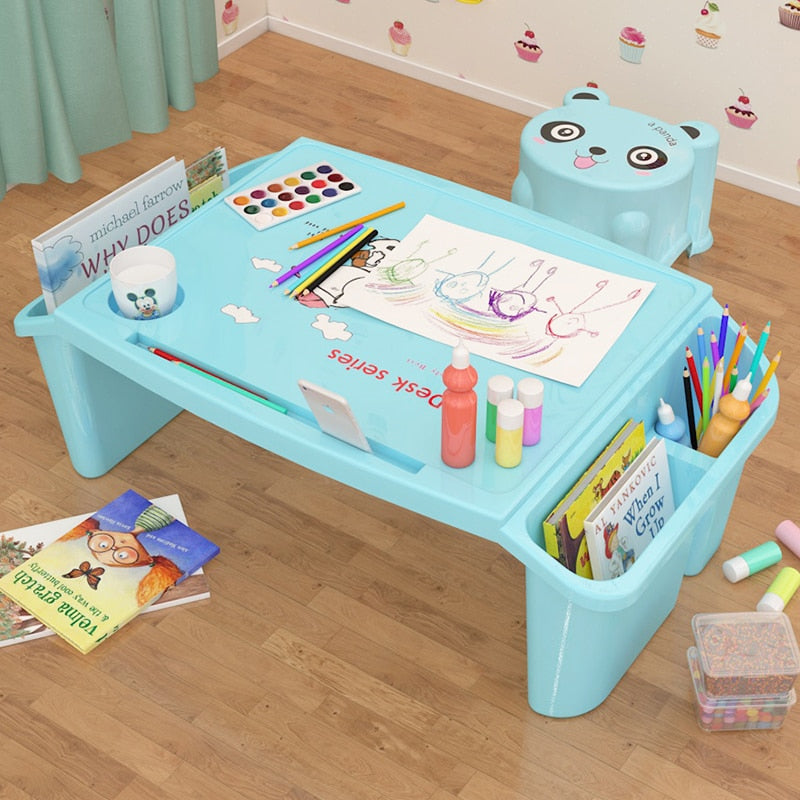 Kids' Activity Table with Storage