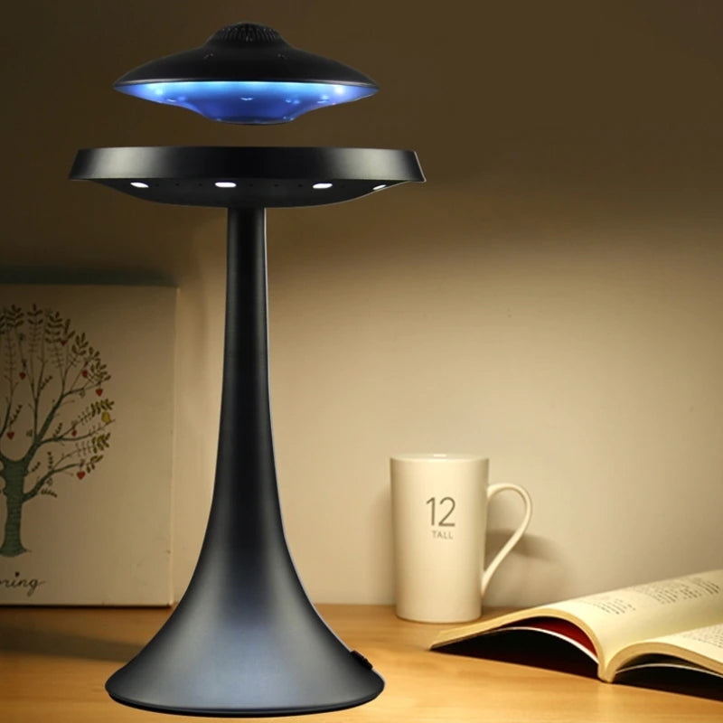 Out of This Universe: Levitating Table Lamp with UFO Speaker