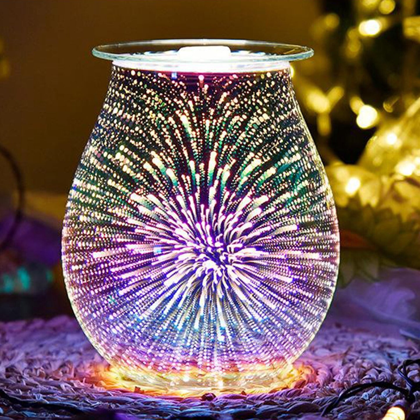 Enchanting 3D Aromatherapy Wax Burner Oil Lamp