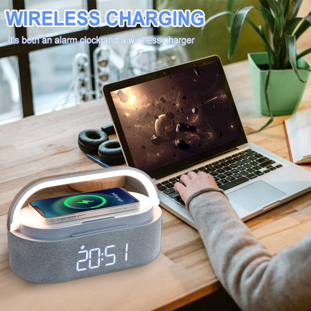 Elevate Your Home Décor with the Wireless Charger Music Lamp